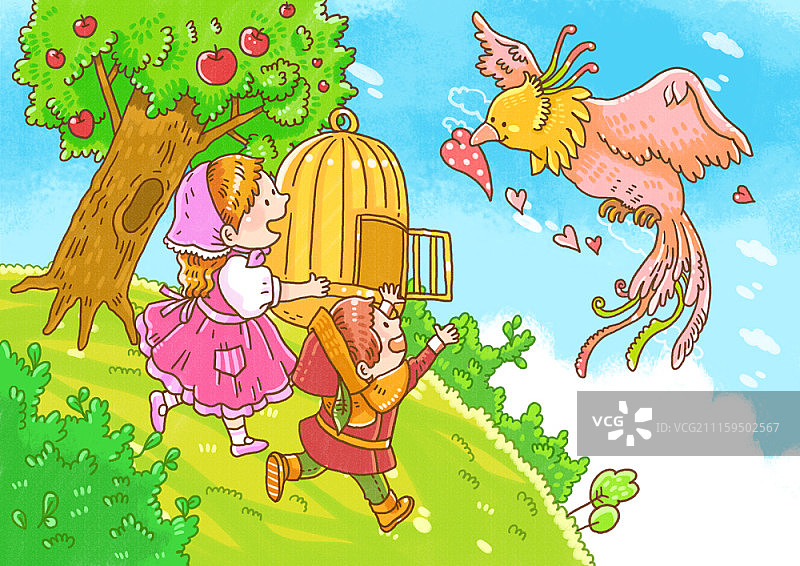 富有想象力的插画图片素材