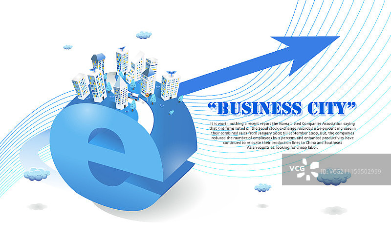 商业主题数字背景图片素材