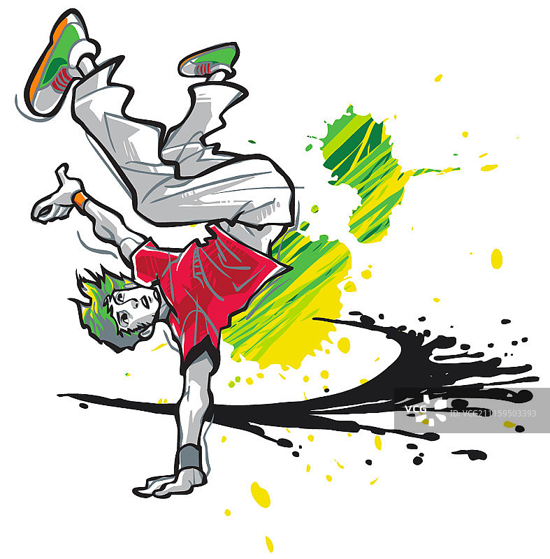 潮人矢量插画图片素材