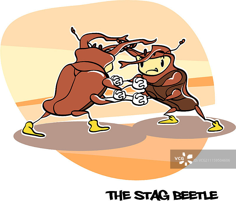 昆虫角色矢量图图片素材