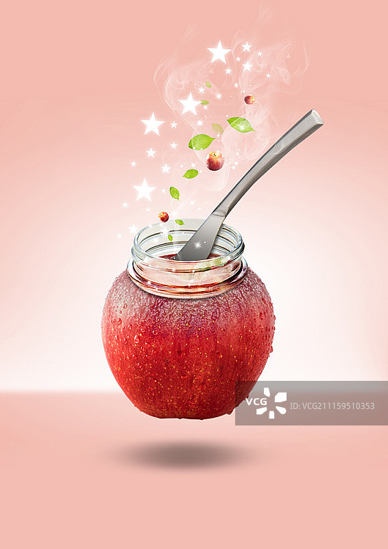 果酱合成图图片素材