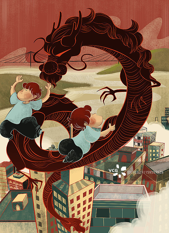 十二生肖-龙图片素材