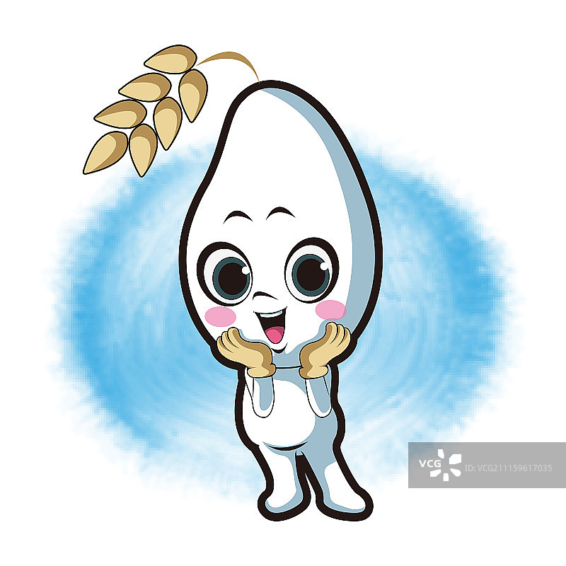 区域特产卡通风格矢量素材：农产品、海产品及畜牧产品050图片素材