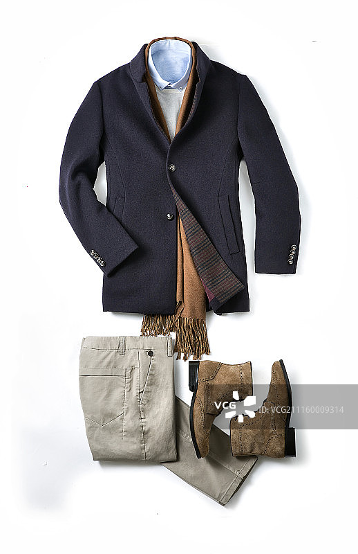 男士服装搭配图片素材