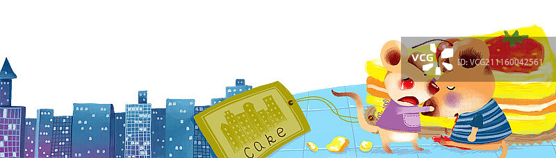 背景分离动物系列组图共3000多幅-老鼠受伤了图片素材