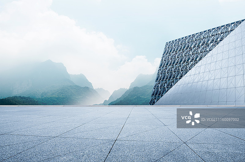 自然风光道路平台图片素材