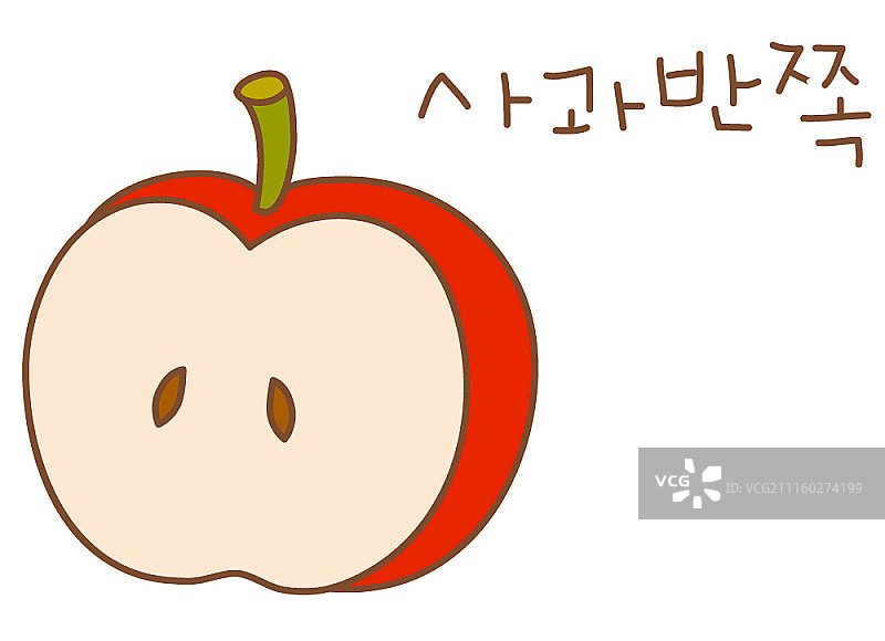 白色背景上的苹果图标图片素材