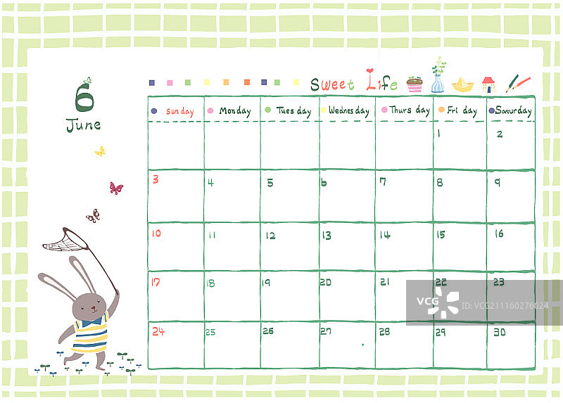 日历版式矢量素材图片素材