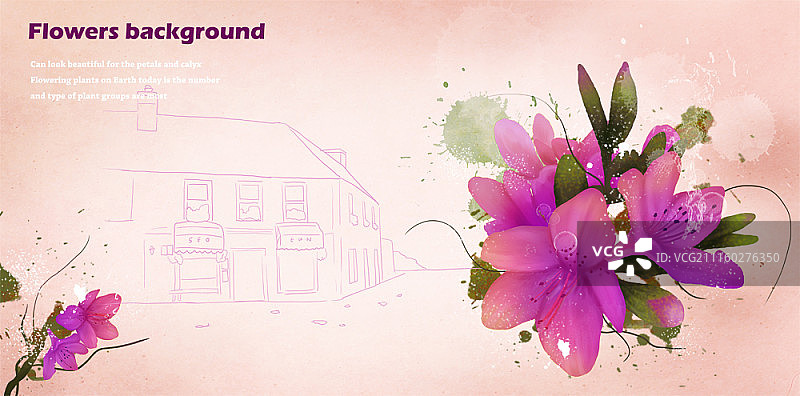 花的背景图片素材