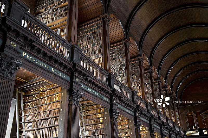 哈利波特拍摄地爱尔兰圣三一学院图片素材