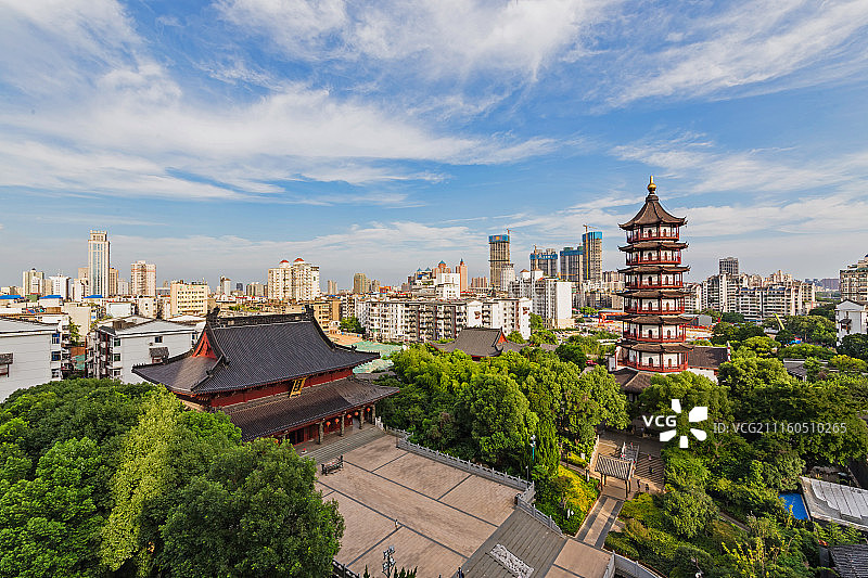 南昌旅游景点绳金塔图片素材