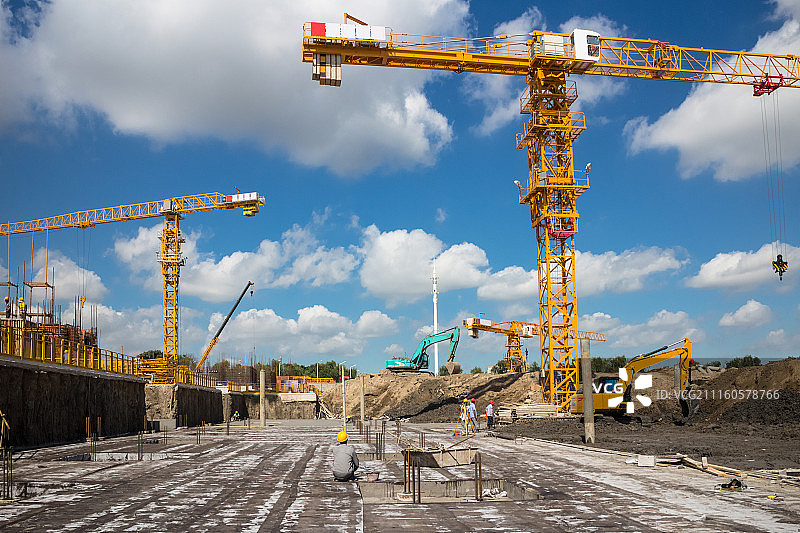 建筑工地图片素材