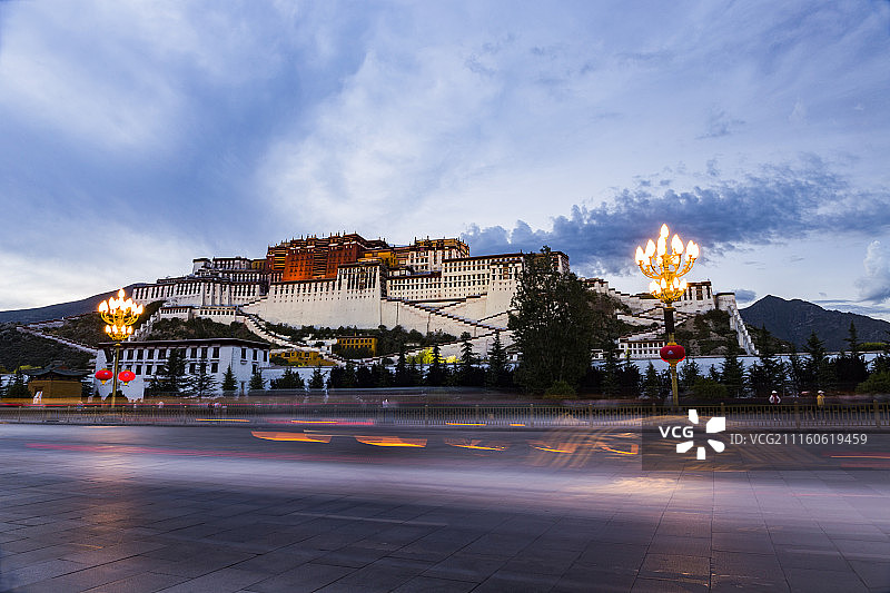 西藏布达拉宫图片素材