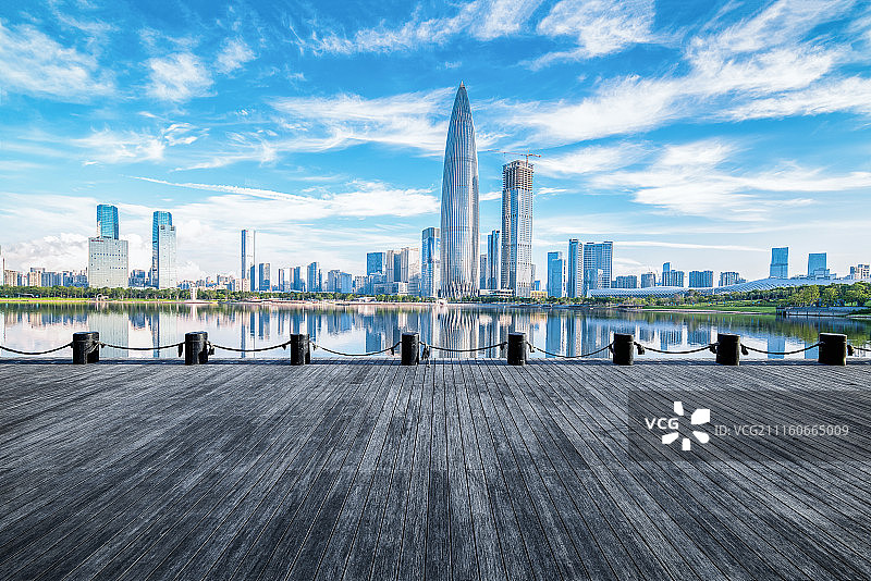 城市观景平台图片素材