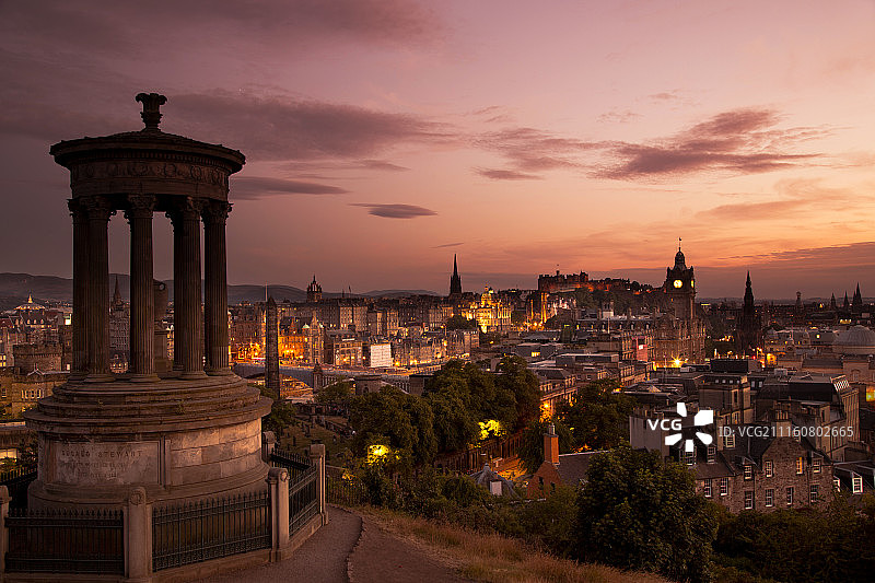 世遗之城爱丁堡图片素材