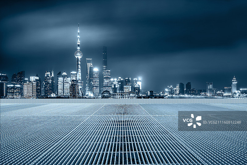 中国上海城市风光图片素材