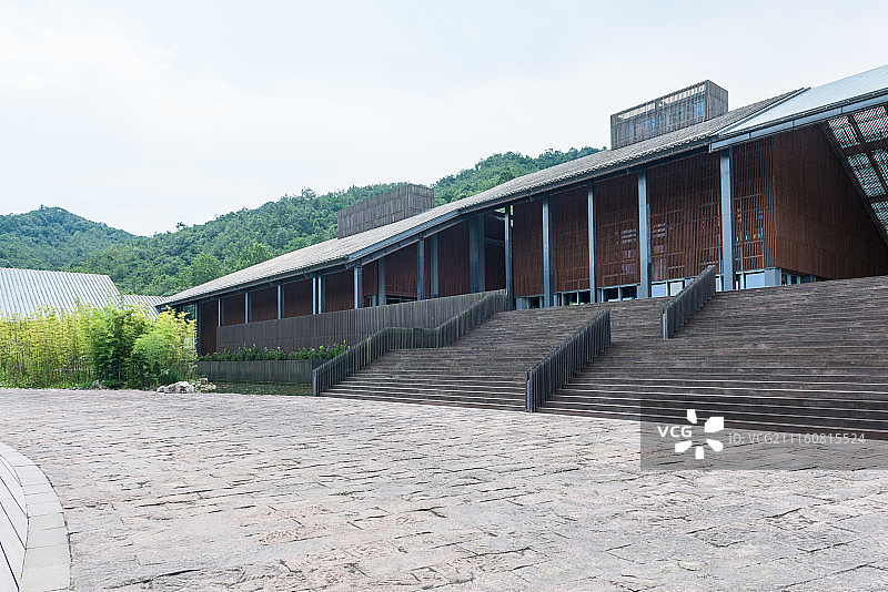 传统建筑与地面图片素材