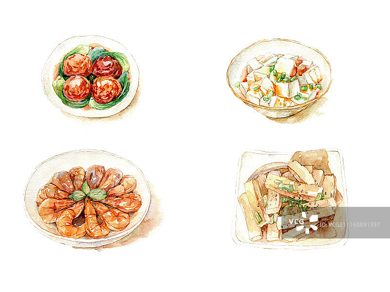 年夜饭美食图片素材