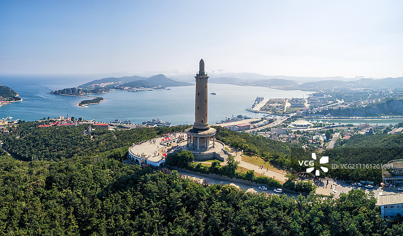 白玉山塔图片素材