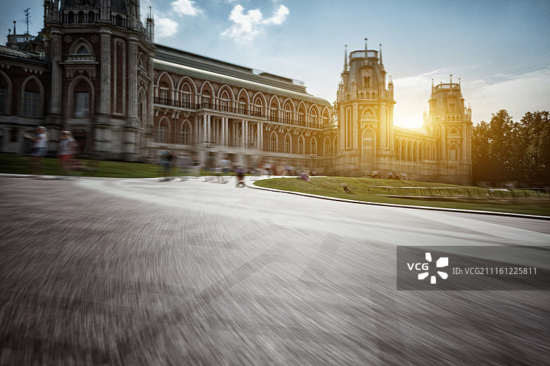 城市街道快速道路图片素材