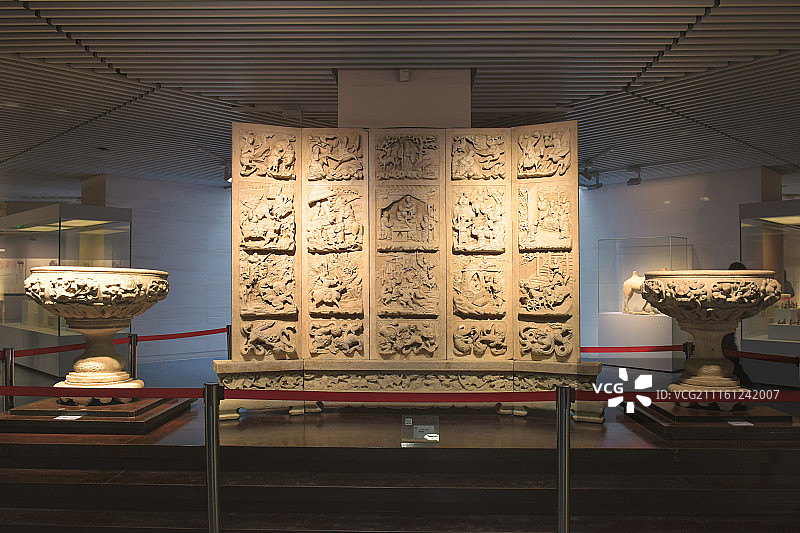 汉白玉屏风图片素材