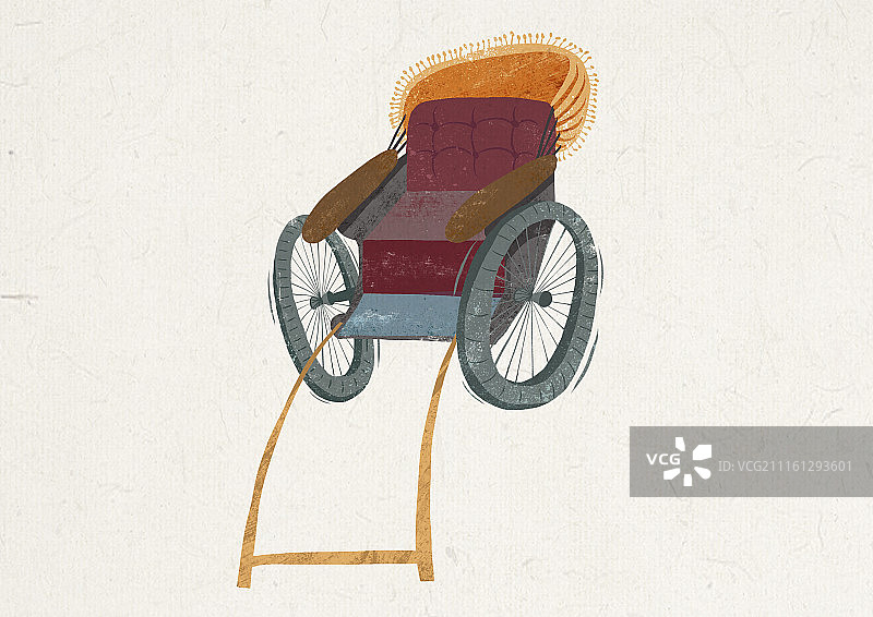 庙会-人力车图片素材