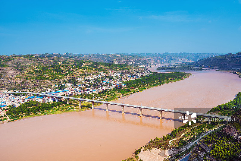 陕西省榆林市香炉寺风景图片素材