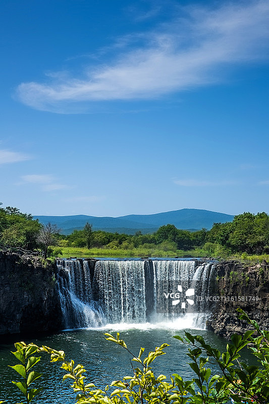 镜泊湖图片素材