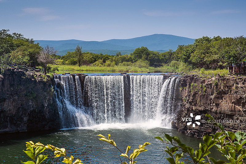 镜泊湖图片素材