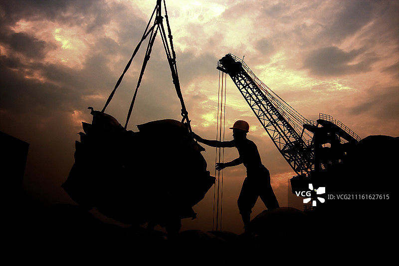 码头工人图片素材