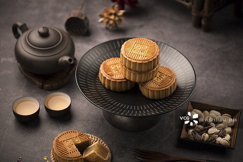 中秋节月饼图片素材