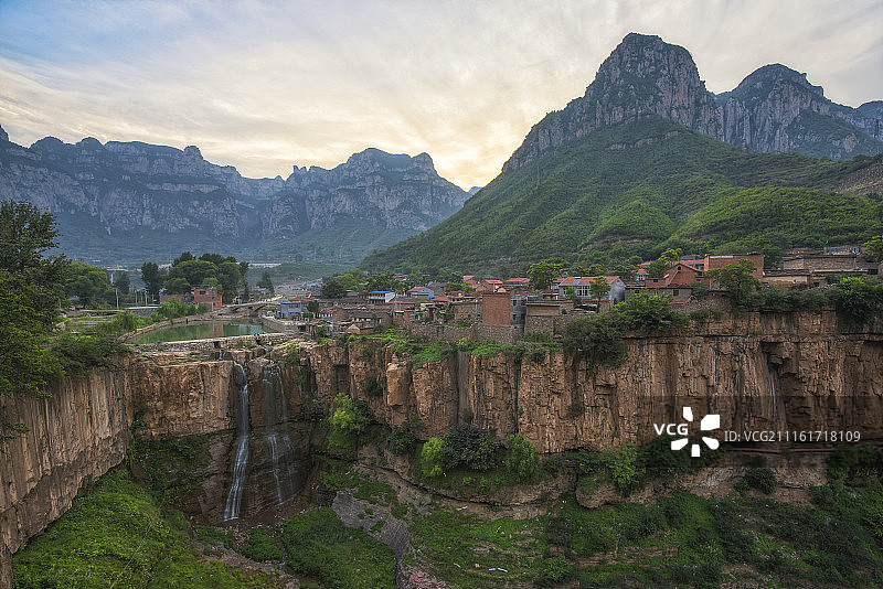 霓虹村图片素材