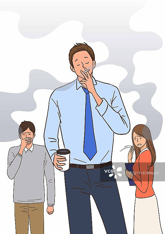 吸烟问题，烟草制品，二手烟，烟雾图片素材