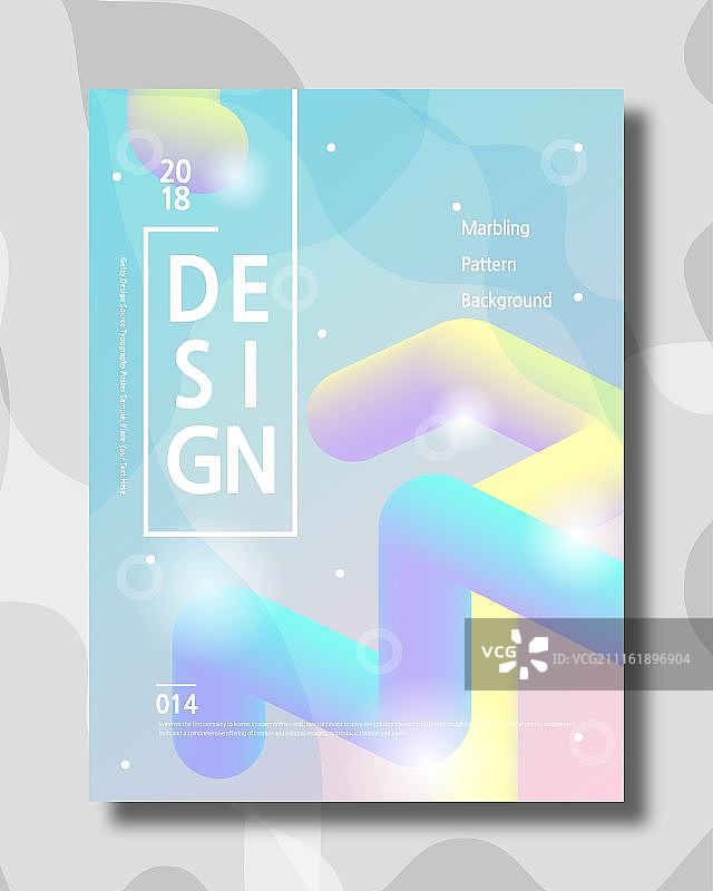 海报图案：几何形状彩色书籍封面图片素材