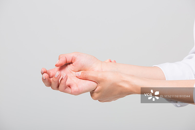 手腕疼痛图片素材