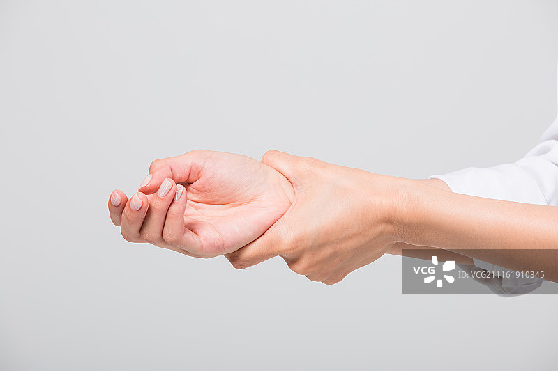 手腕疼痛图片素材