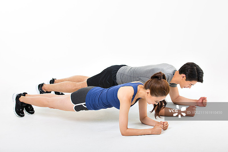 韩国情侣健康生活图片素材