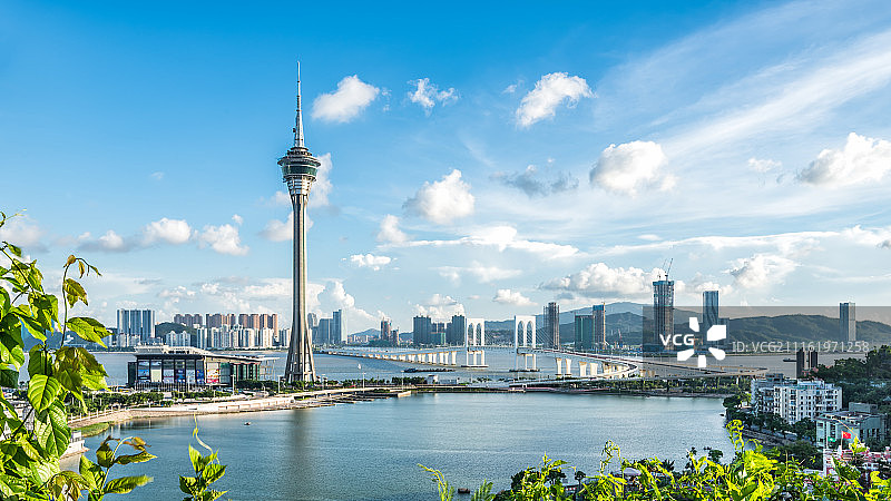 澳门旅游塔图片素材