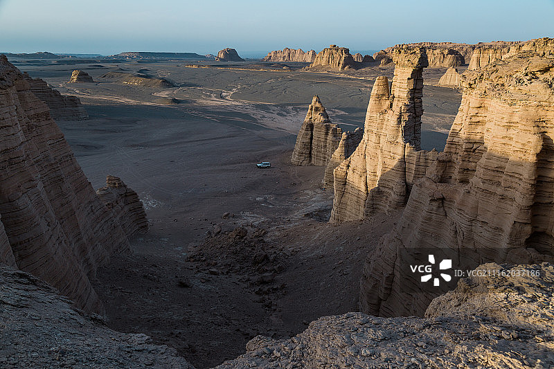 新疆罗布泊雅丹地貌图片素材