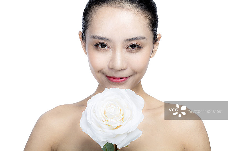 美丽的东方女性图片素材