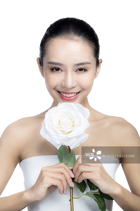 美丽的东方女性图片素材