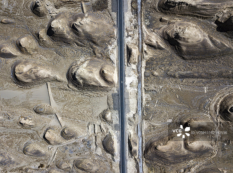 大漠公路图片素材