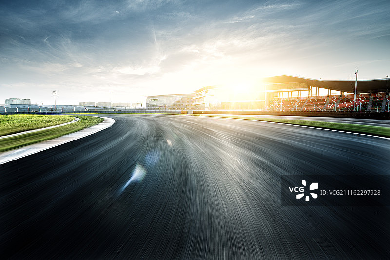 赛车场跑道图片素材