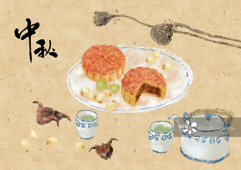 月饼图片素材