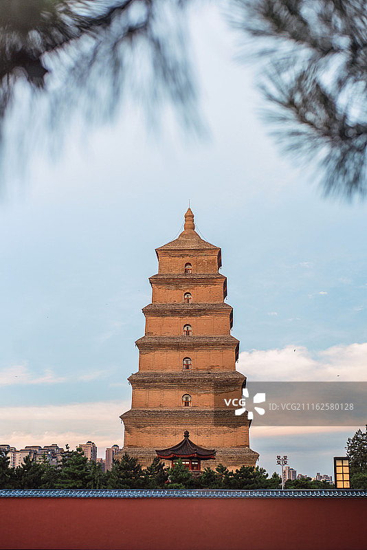 西安大雁塔图片素材