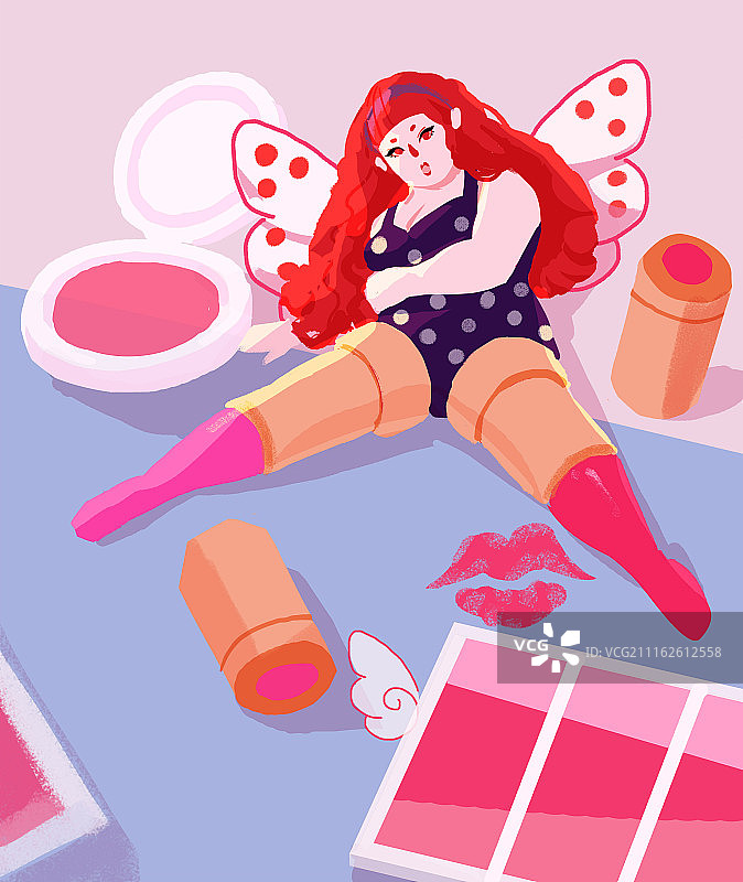 时尚化妆图片素材