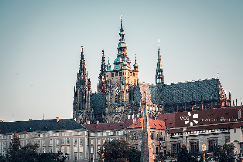 布拉格城堡图片素材