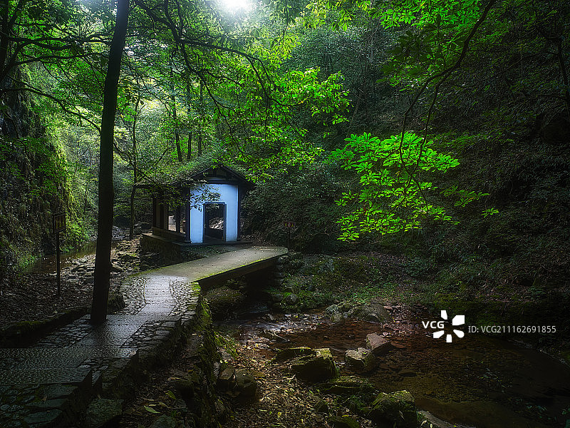 诸暨五泄（西施故里）图片素材