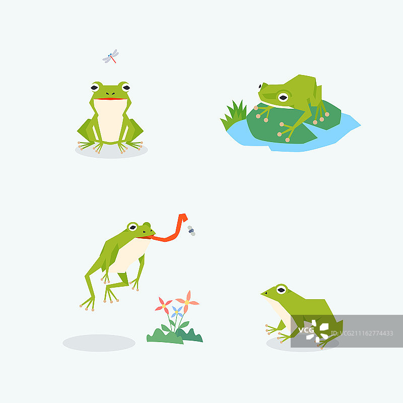 动物图标合集矢量插画054图片素材