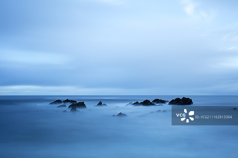 马林海德蓝色海滩图片素材